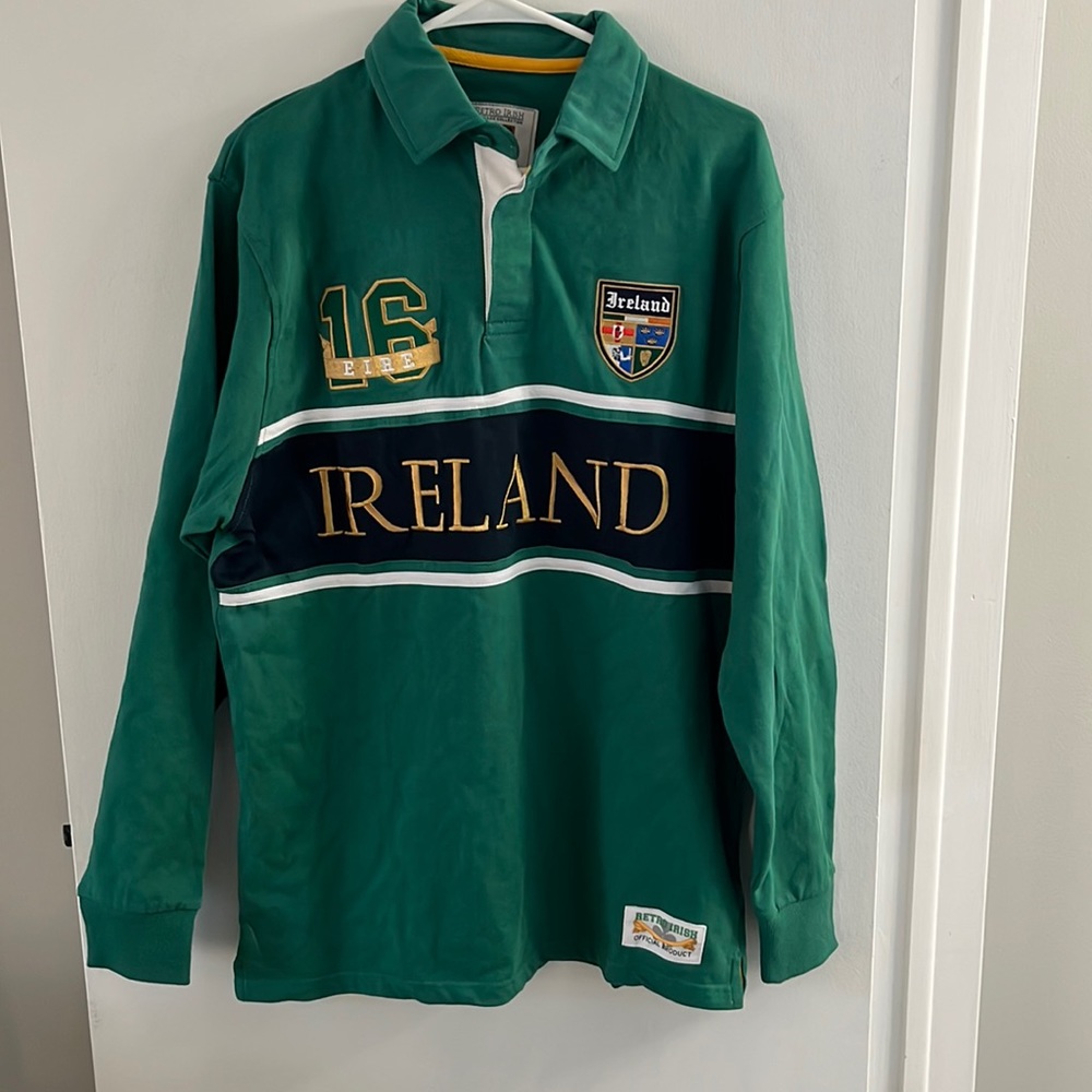 Ireland Long Sleeved Polo (NEW)